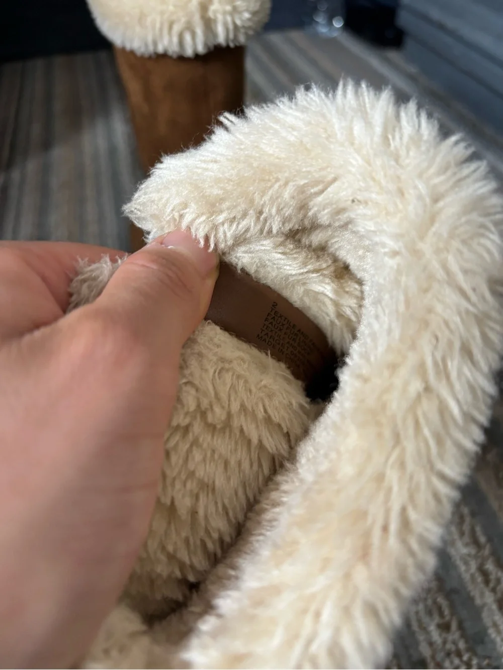 Cat & Jack warm faux